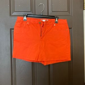 Orange shorts